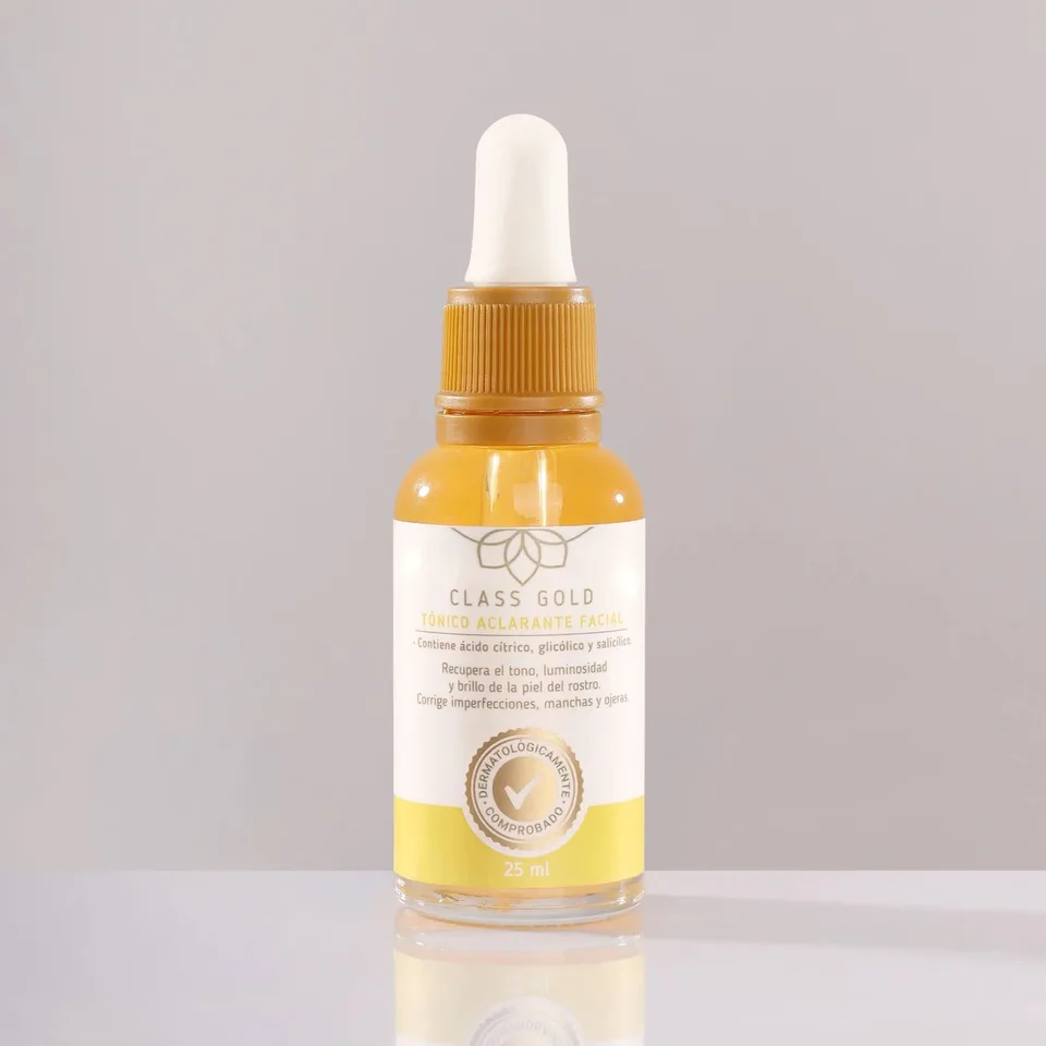 Tónico Aclarante Facial Class Gold 25ML