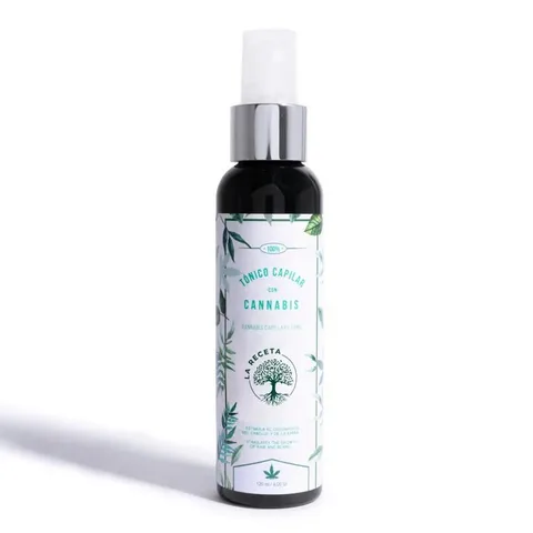 Tónico Capilar Con Cannabis La Receta x 120ml