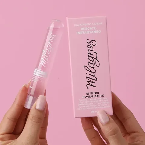 Tratamiento Capilar Rescate Instantáneo Milagros Elixir Revitalizante