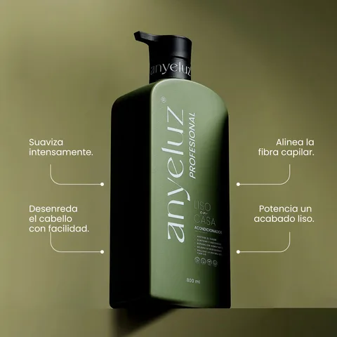 Acondicionador Anyeluz Liso en Casa x 800ml