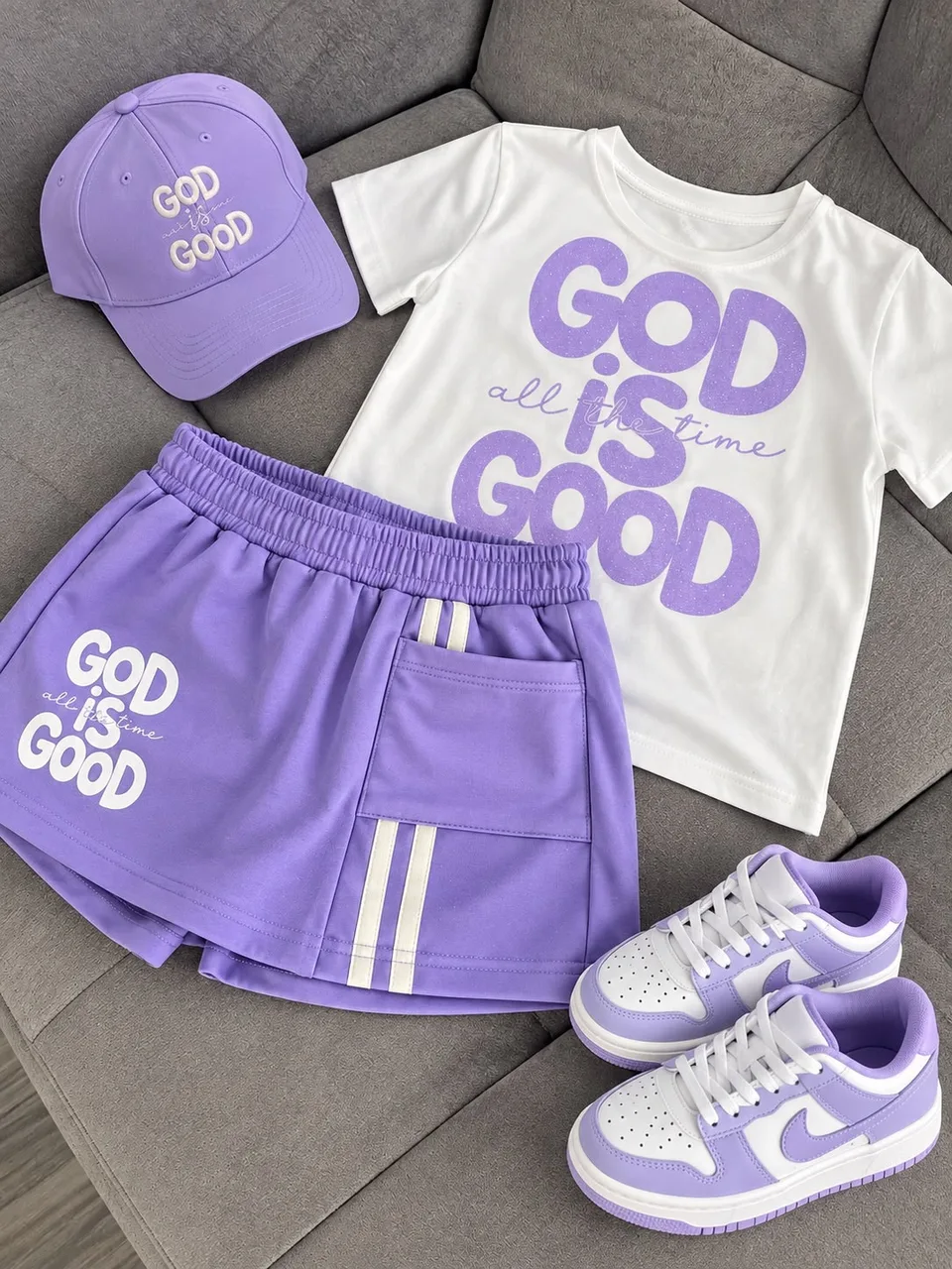 Conjunto de Falda Short God is Good