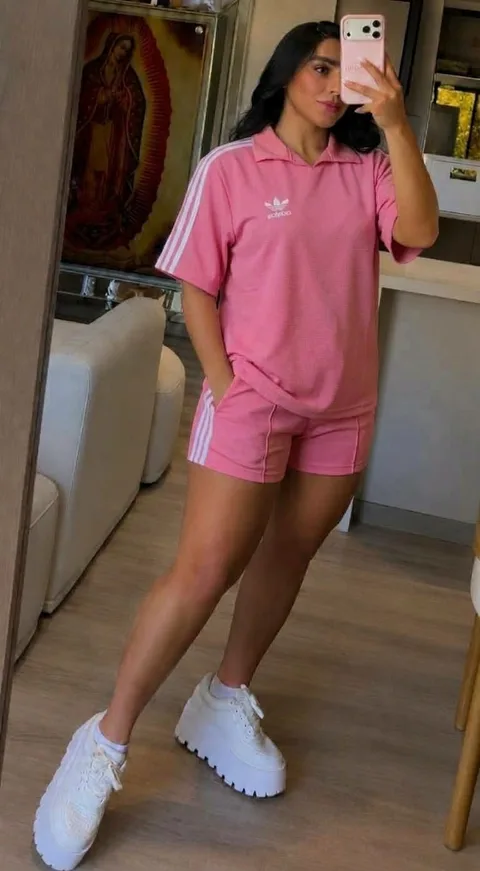 Conjunto Short y Camiseta con bordado