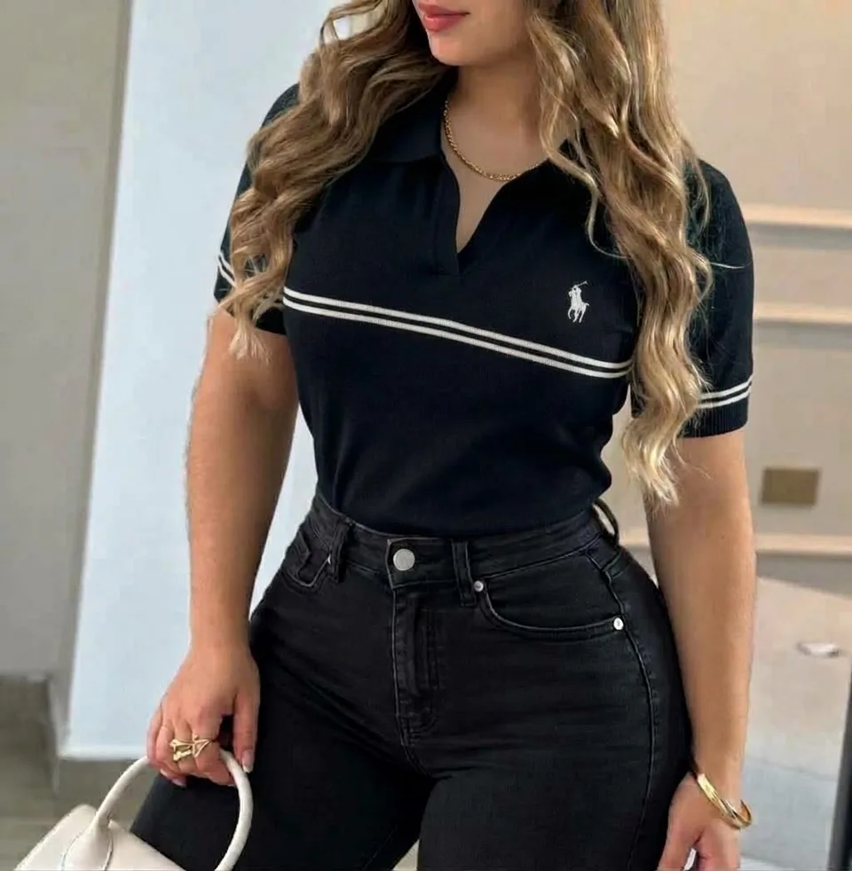 Camiseta Polo en hilo