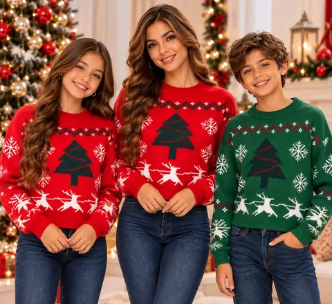 Buzo Navideño Tejido Suave