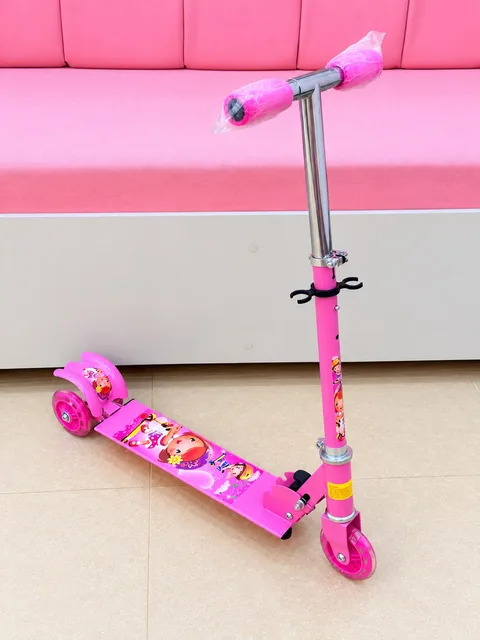 Monopatín Infantil Metálico Plegable