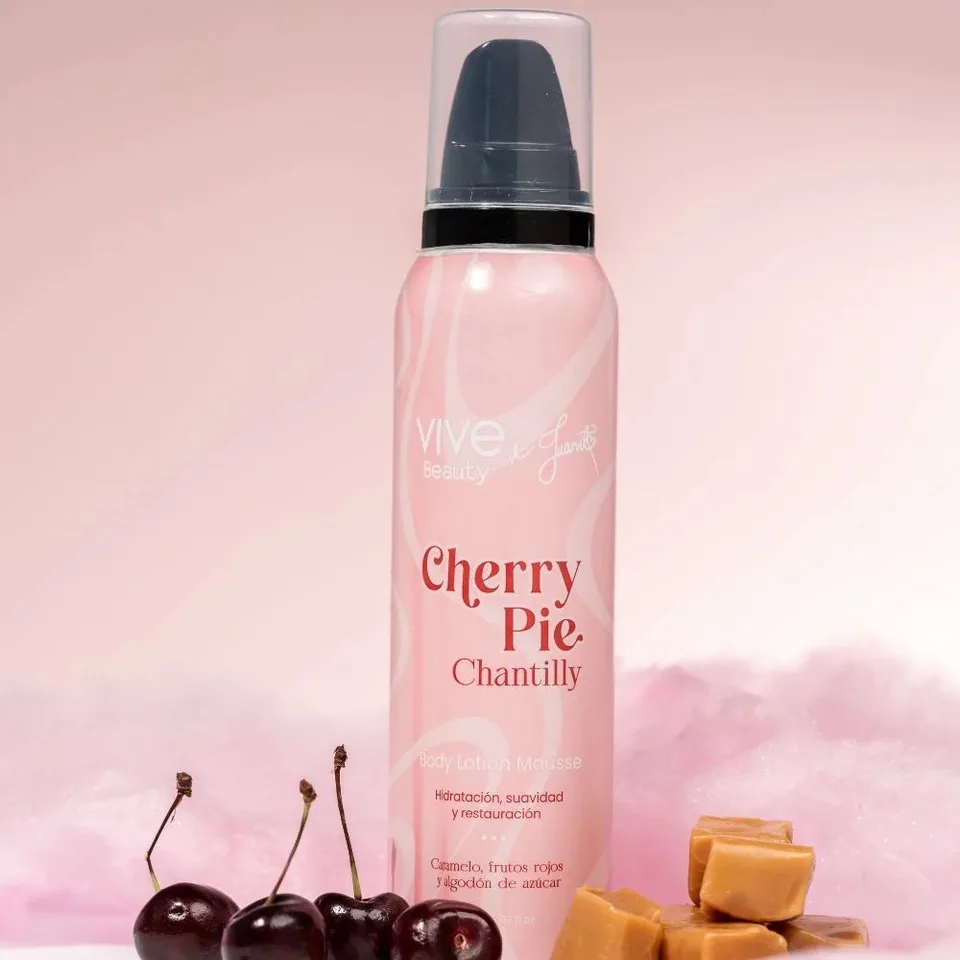 Body Lotion Mousse Vive Beauty Cherry Pie Chantilly x150ml