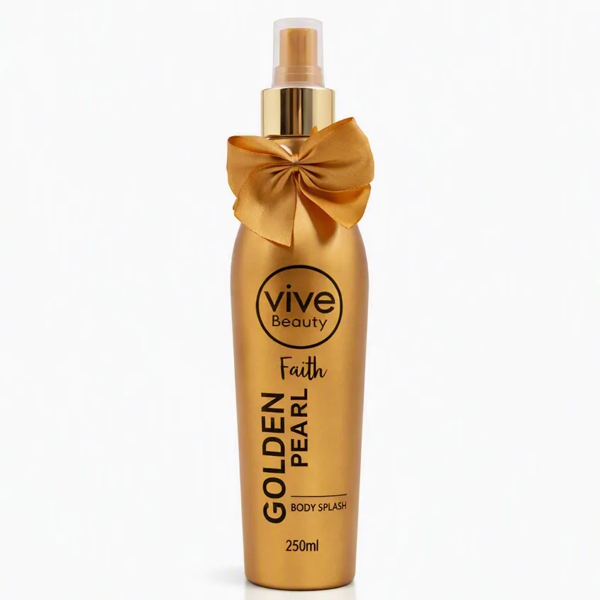 BODY SPLASH VIVE BEAUTY GOLDEN PEARL X 250ML