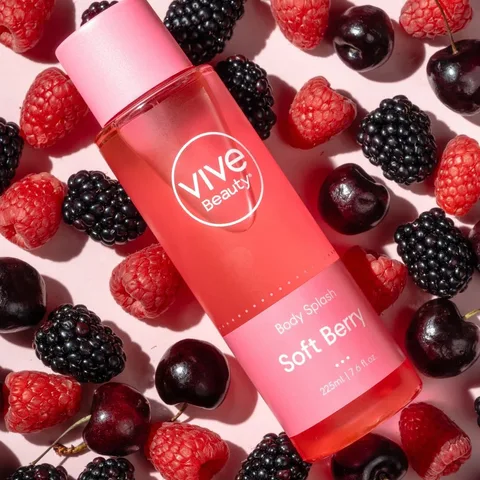 BODY SPLASH VIVE BEAUTY SOFT BERRY X 225ML