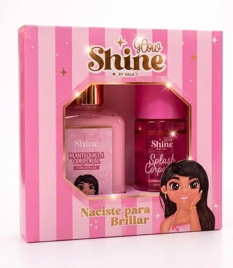 Brilli Combo Glow Shine Rosado Mini