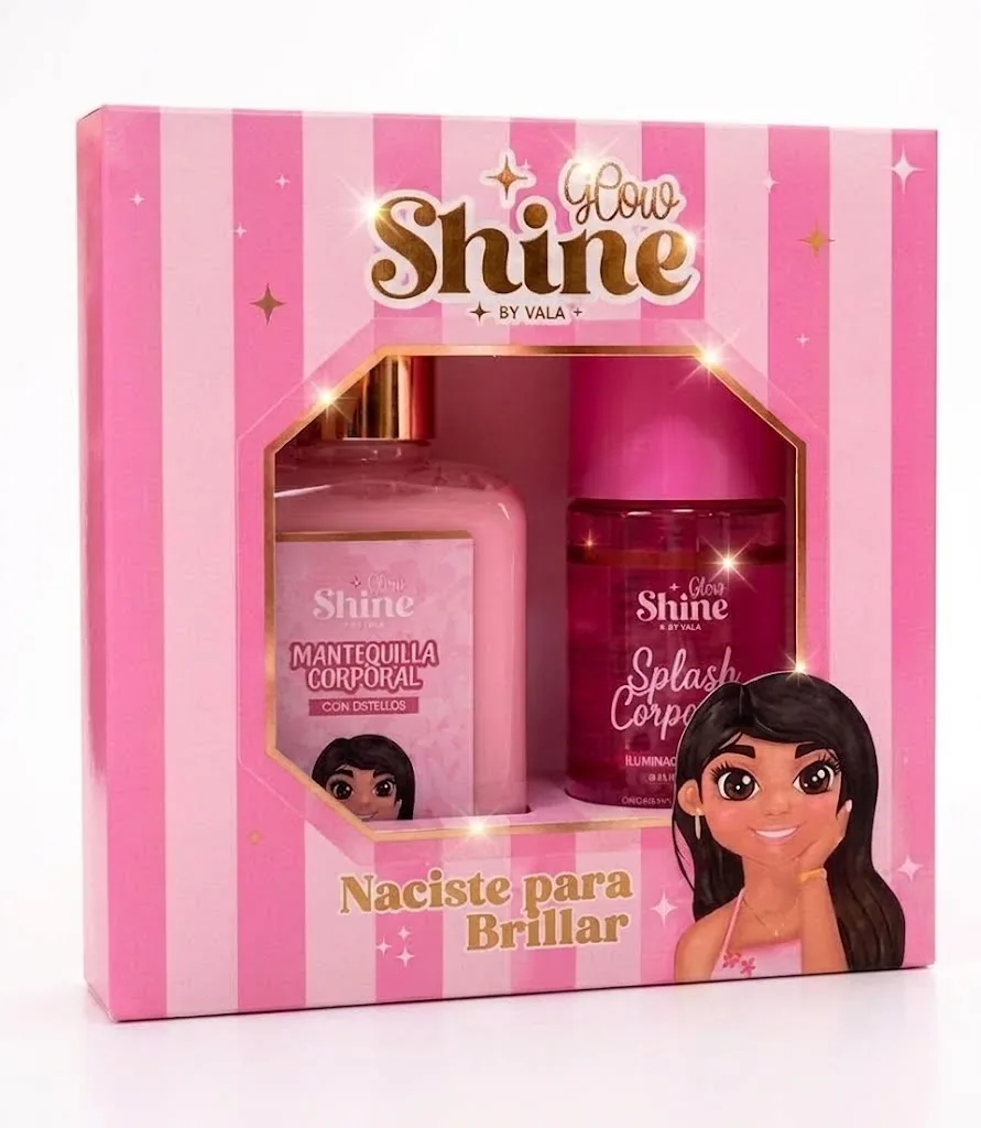 Brilli Combo Glow Shine Rosado Mini