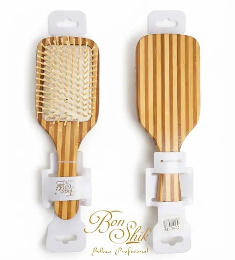 Cepillo Bambu Bon Shik Redondo BS-33