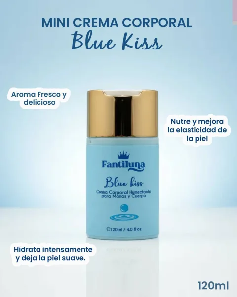 Crema Corporal Fantiluna Blue Kiss X 120ML