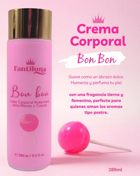 Crema Corporal Fantiluna BomBom X280 ML