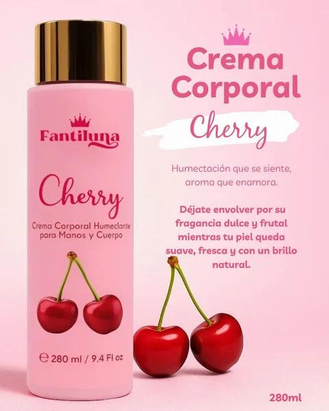 Crema Corporal Fantiluna Cherry X280 ML