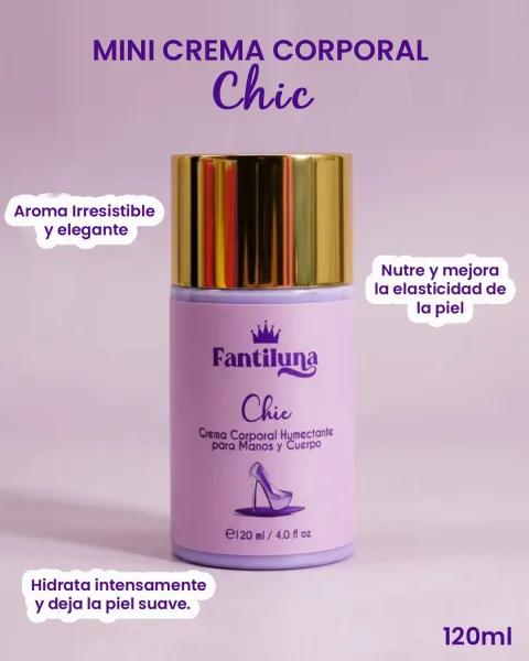 Crema Corporal Fantiluna Chic X 120ML