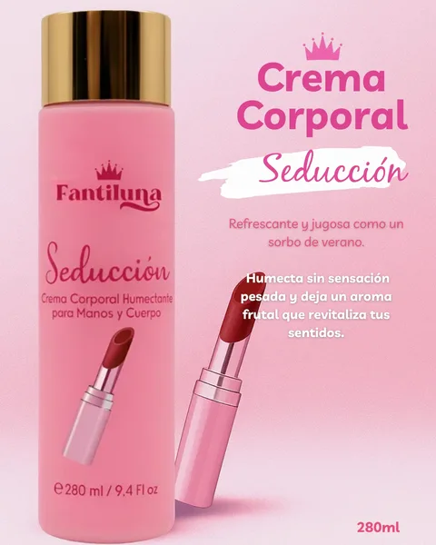 Crema Corporal Fantiluna Seducción X280 ML