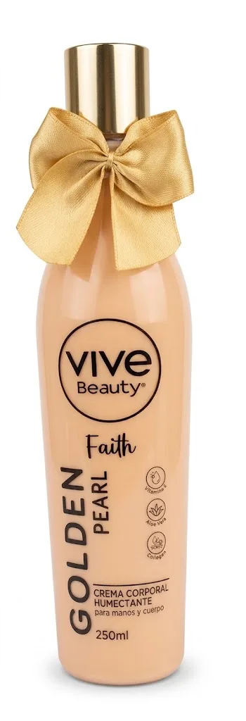 CREMA CORPORAL VIVE BEAUTY GOLDEN PEARL X 250ML