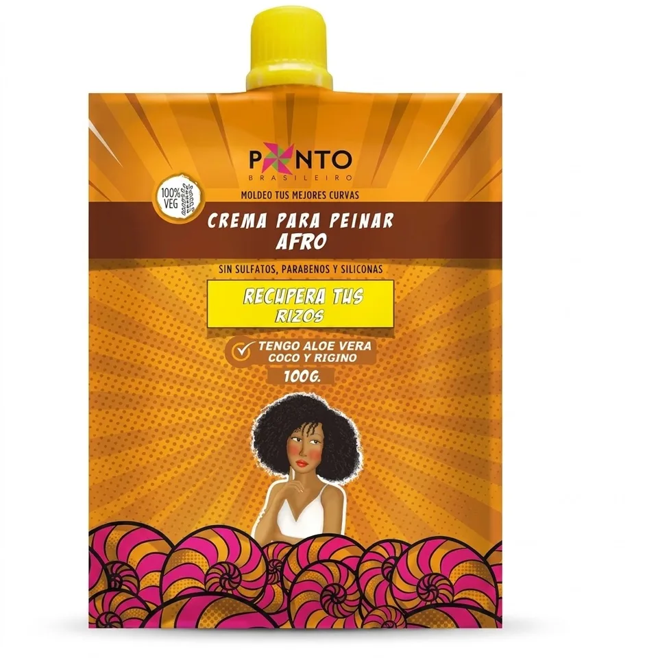 Crema De Peinar Ponto Afro Sachet X 100 ML