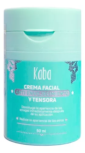 Crema Fácial Tensora Anti-Envejecimiento Kaba x 50ml