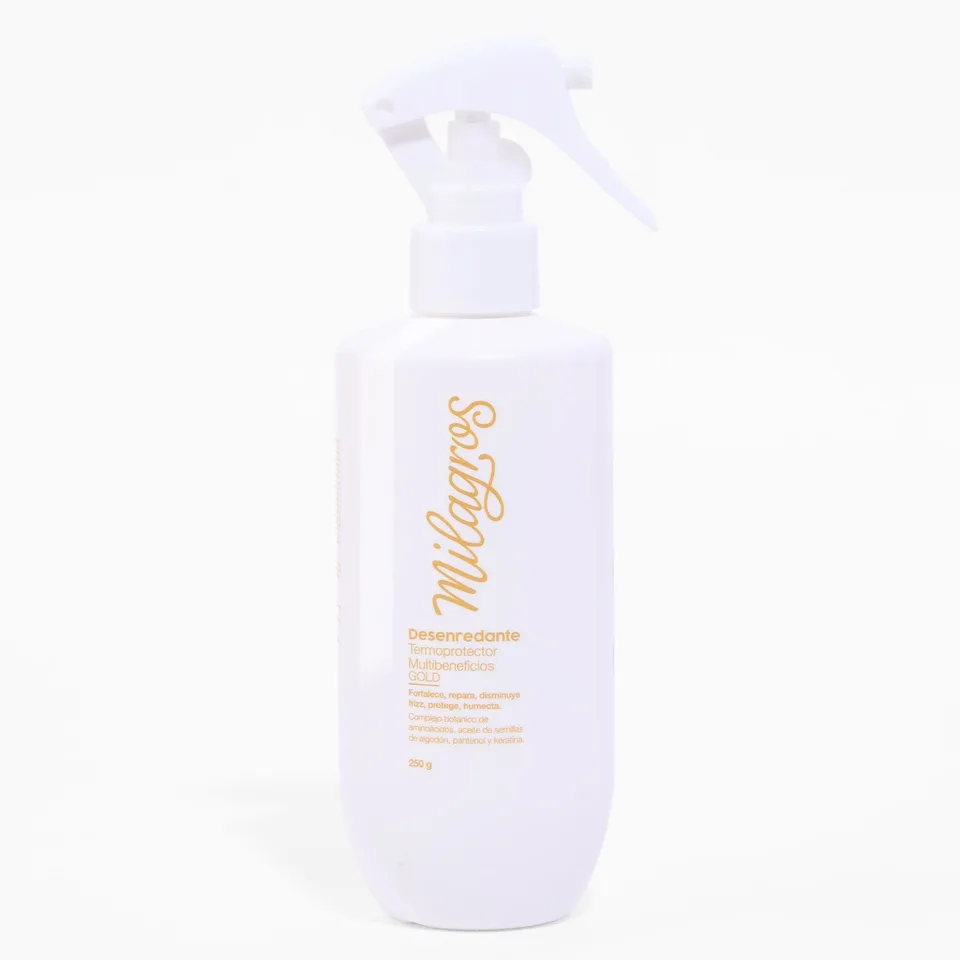 Desenredante Termoprotector Milagros Gold x 250ml