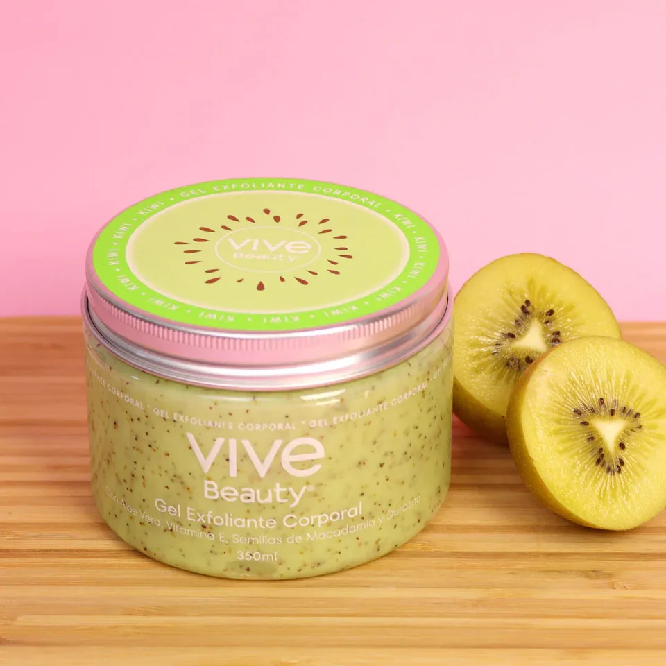 Gel Exfoliante Corporal Vive Beauty Kiwi x350ml