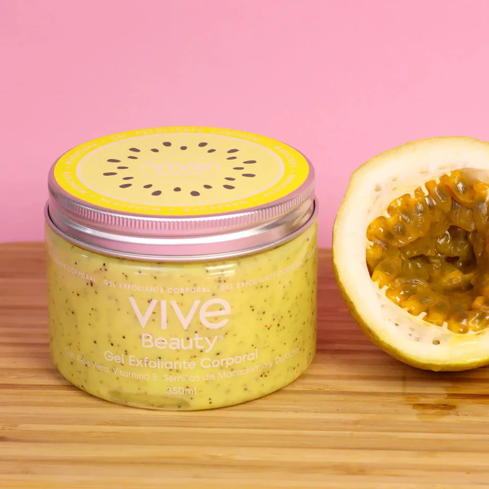 Gel Exfoliante Corporal Vive Beauty Maracuya X350ml