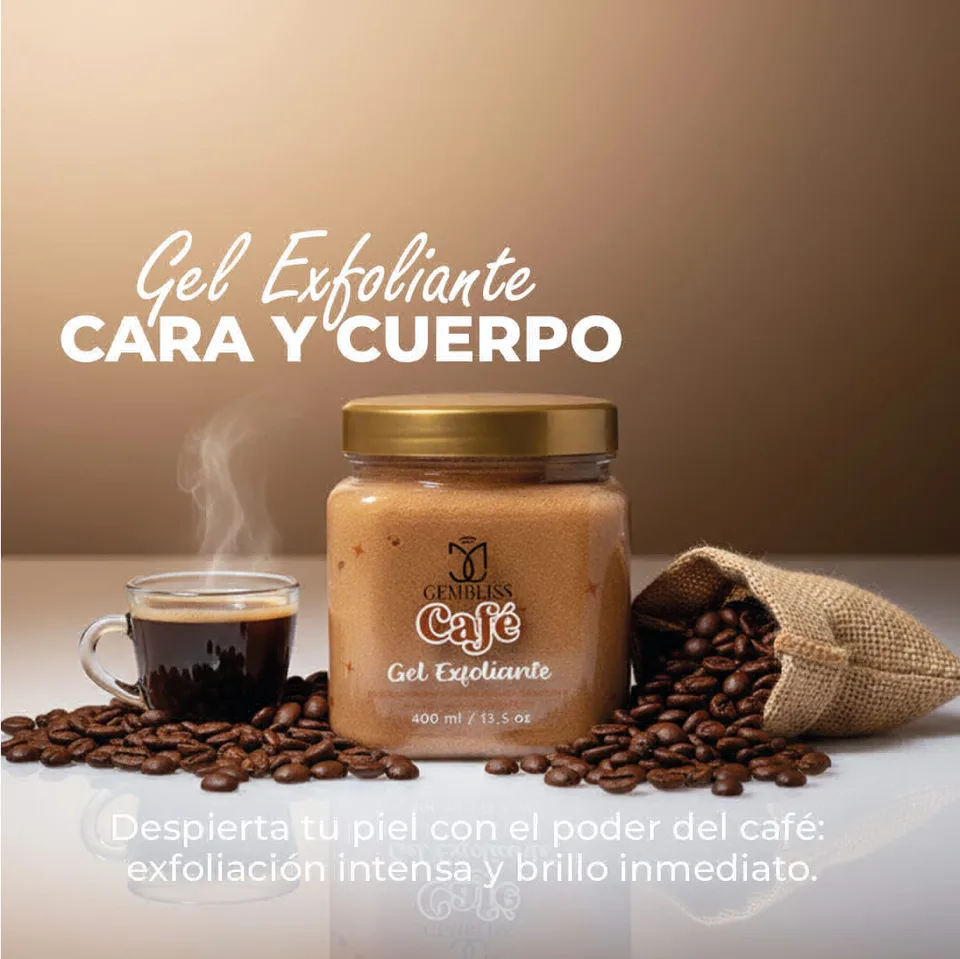 GEL EXFOLIANTE GEMBLISS CAFE X 400ML