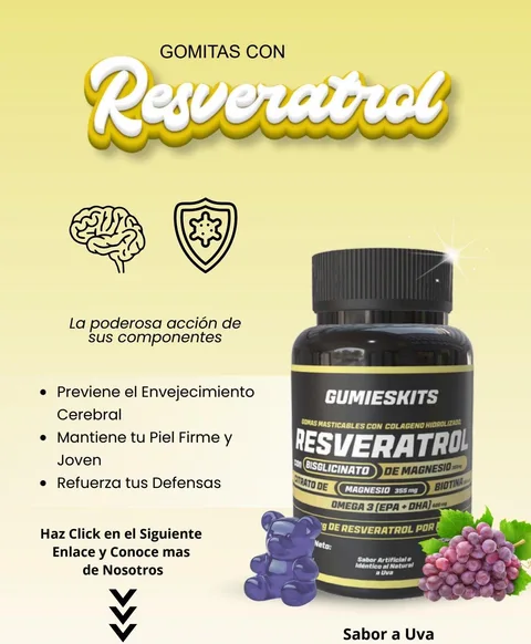 Gomas Gumiestiks Resveratrol