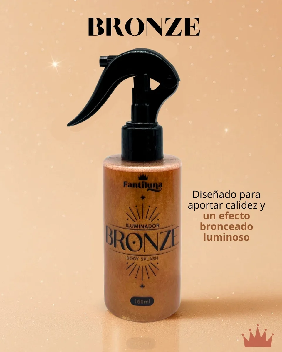 Iluminador Corporal Fantiluna Bronze X 160ML