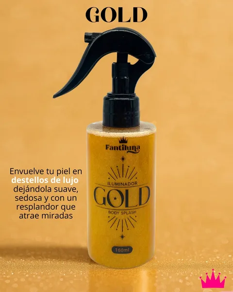 Iluminador Corporal Fantiluna Gold X 160ML