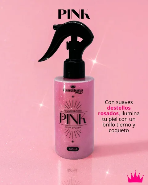 Iluminador Corporal Fantiluna Pink X 160ML