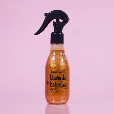 Iluminador Corporal Lluvia De Estrellas Bronce