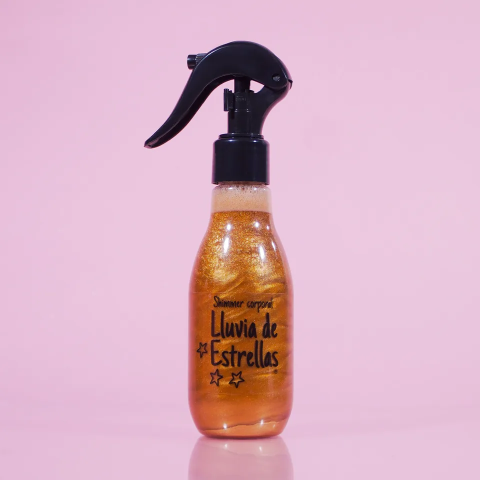 Iluminador Corporal Lluvia De Estrellas Bronce