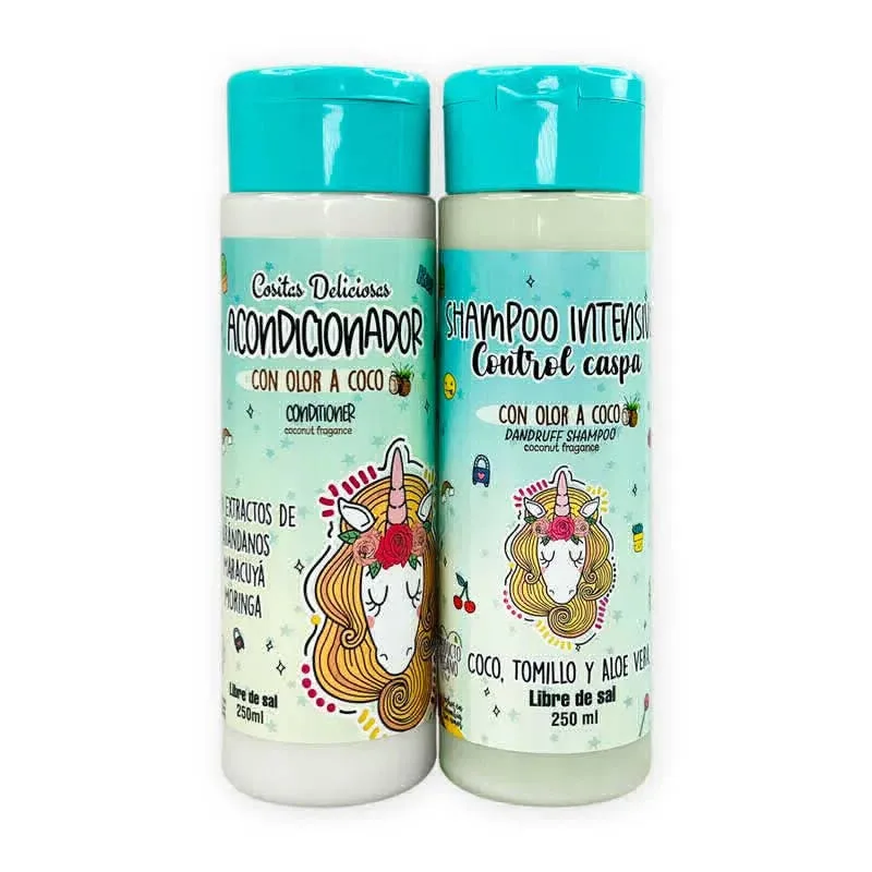 Kit Dúo Anticaspa Cositas Deliciosas x 250ml