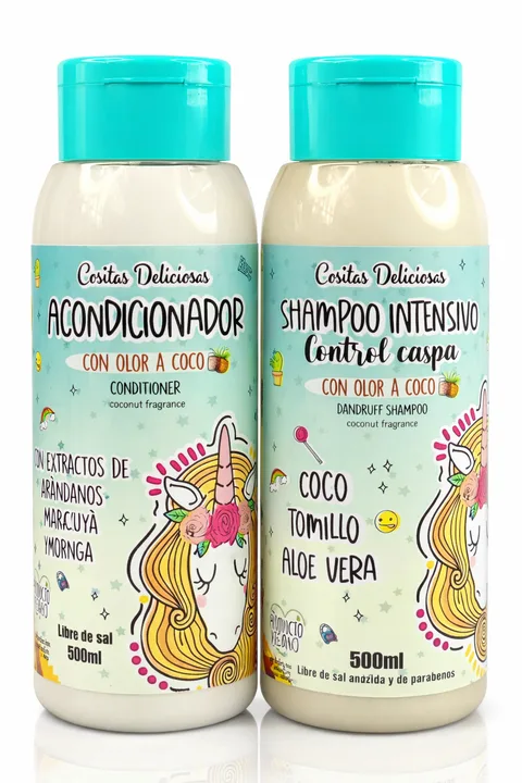 Kit Duo Anticaspa Cositas Deliciosas X 500ML