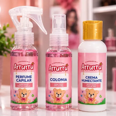 Kit x 3 Arruru Rosado
