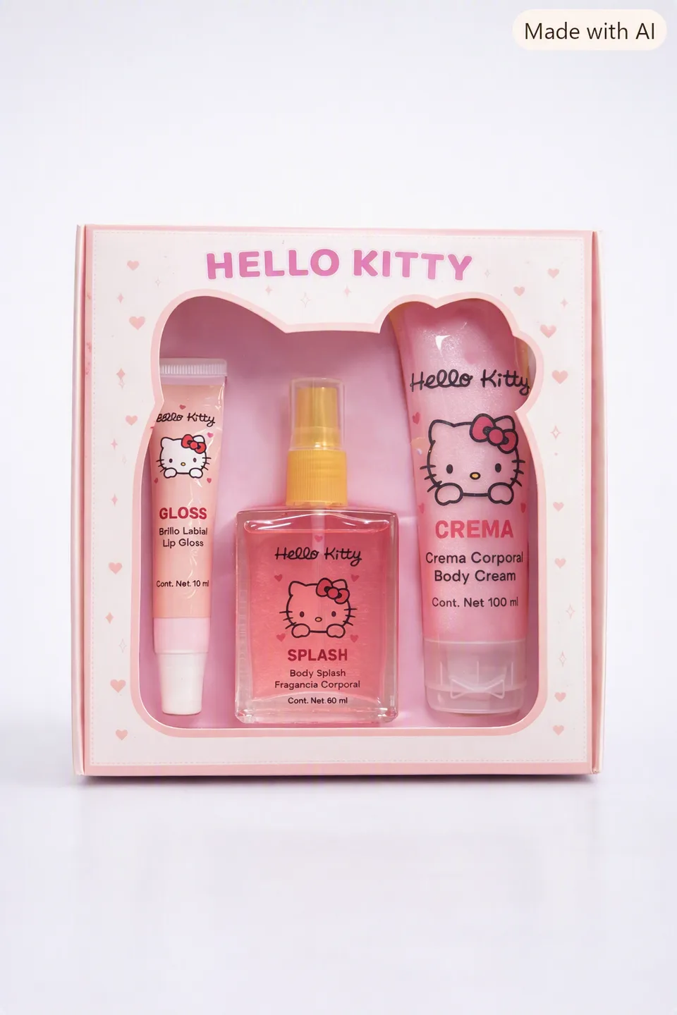 KIT X 3 HELLO KITTY