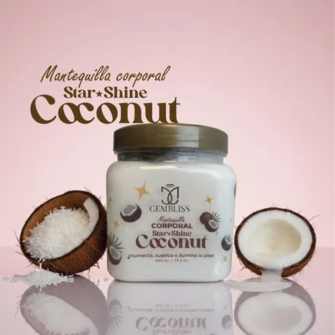 MANTEQUILLA CORPORAL GEMBLISS COCONUT X 400ML