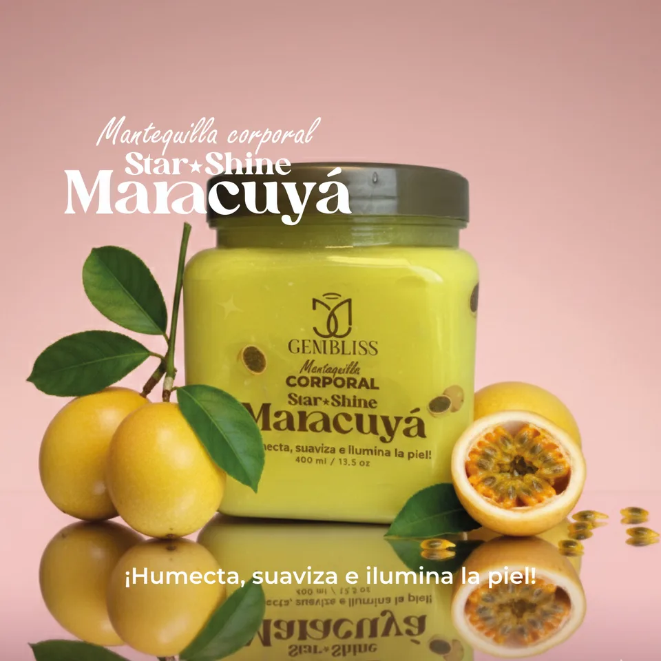 MANTEQUILLA CORPORAL GEMBLISS MARACUYA X 400ML