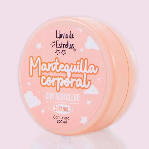 Mantequilla Corporal Lluvia De Estrellas De Durazno x 200ml
