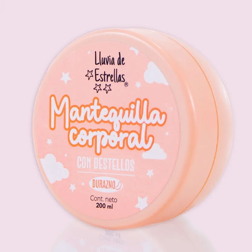 Mantequilla Corporal Lluvia De Estrellas De Durazno x 200ml