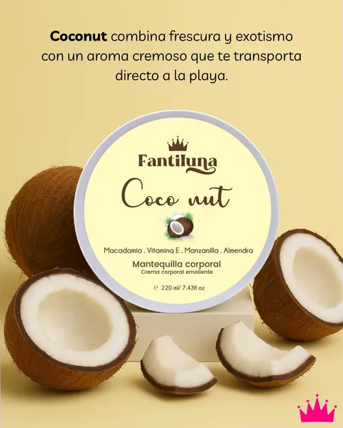 Mantequilla Fantiluna Coconut X 220ML