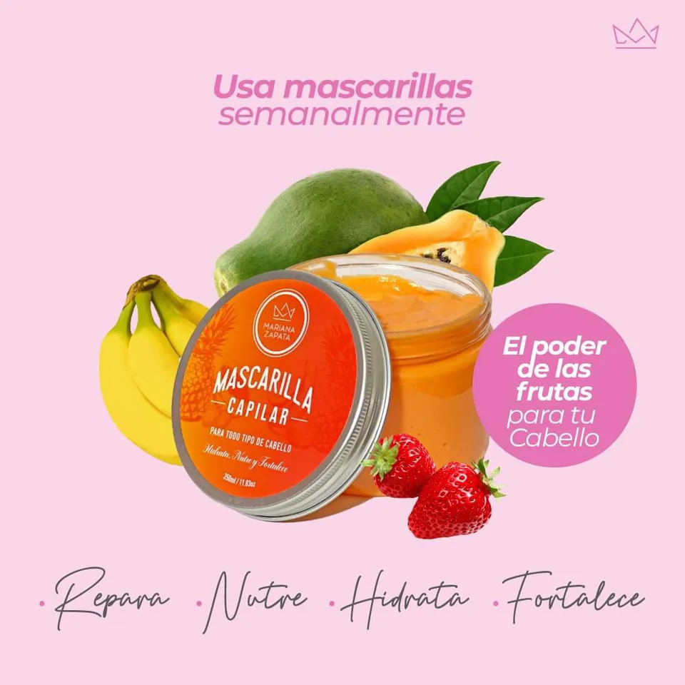 MASCARILLA CAPILAR MULTINUTRITIVA MARIANA ZAPATA X 350ML