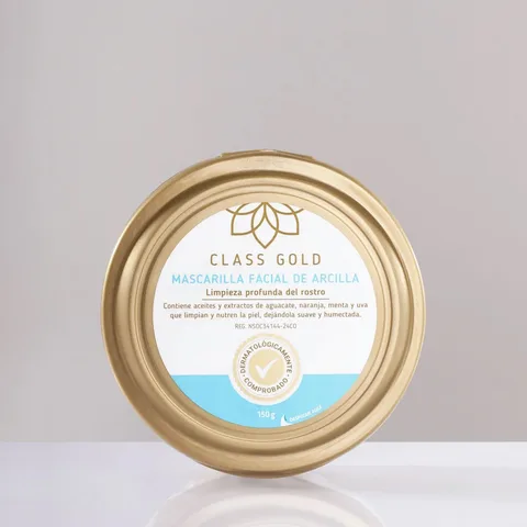 Mascarilla Facial Class Gold de Arcilla X120ML