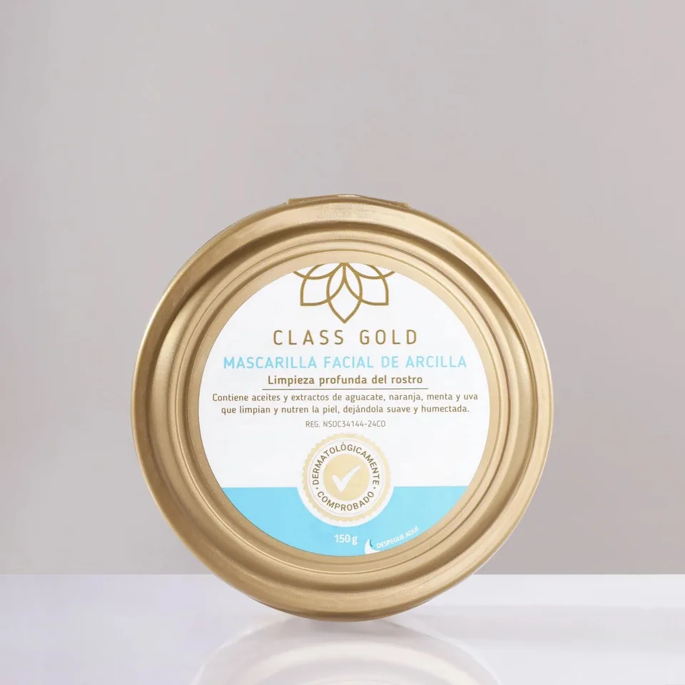 Mascarilla Facial Class Gold de Arcilla X120ML