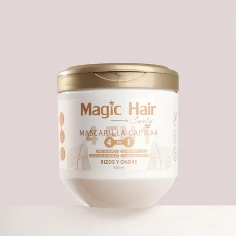 MASCARILLA MAGIC HAIR CURLY 4 EN 1 X 500ML