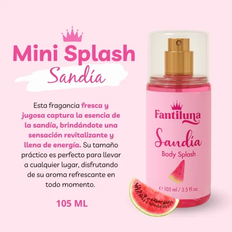 Mini Splash Fantiluna Sandia X 105ML