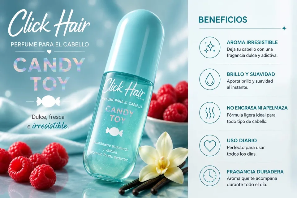 Perfume Capilar Click Hair Candy Toy X 100ML