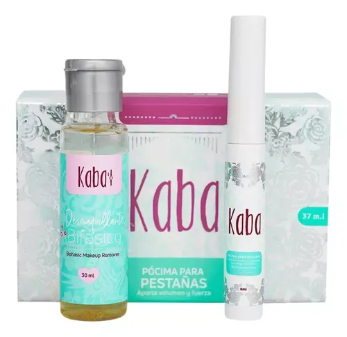 Pócima De Pestañas Kaba x 30ml (Tratamiento para el crecimiento de pestañas y cejas)