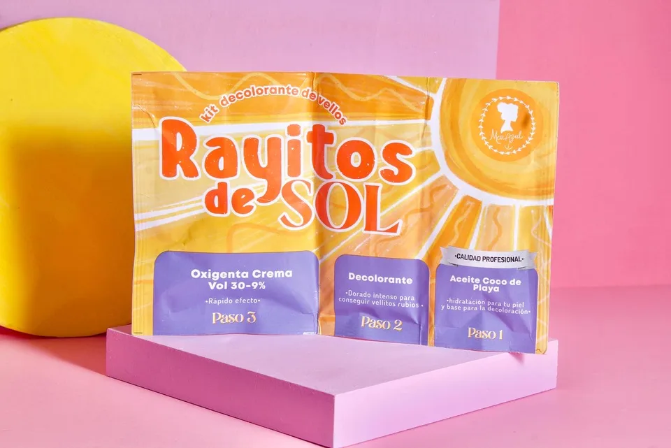 Rayitos De Sol Kit Decolorante De Vellos